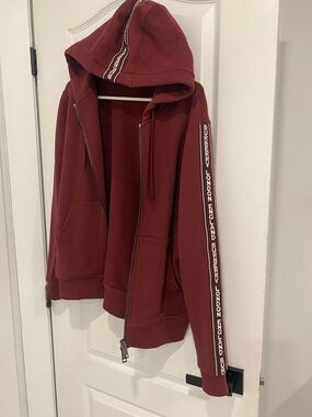 Burberry Maroon hoodie Authentic Purchased from Steven Vintage